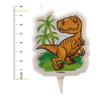 2D Dino T-rex - Sviečka